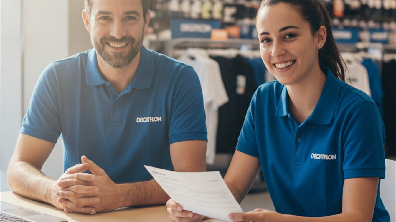 Entrevista de trabajo en Decathlon España