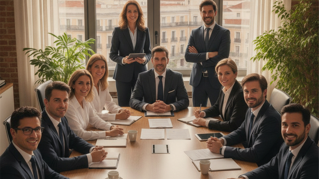 trabajadores en España listos para trabajar