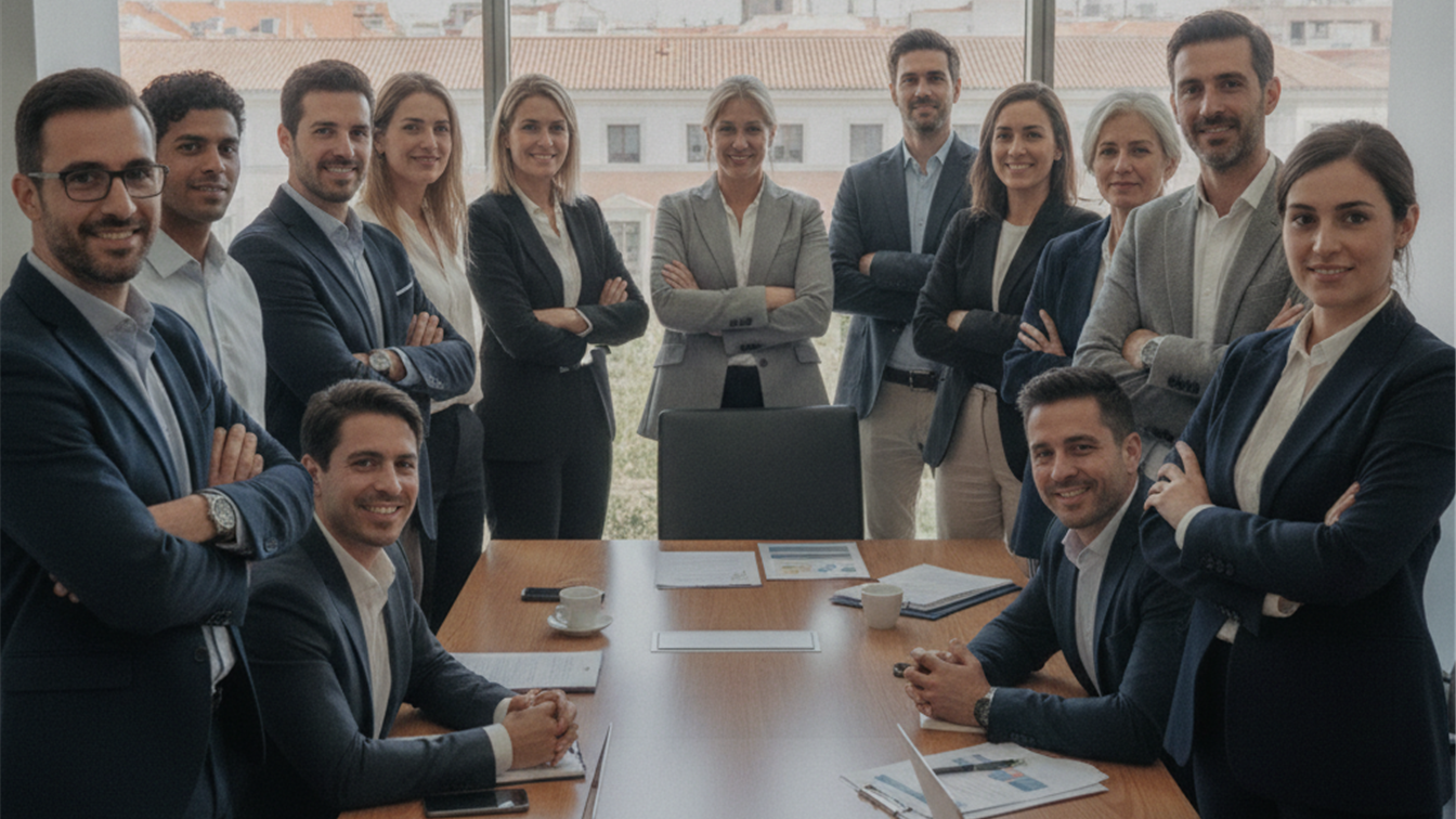 trabajadores en España listos para trabajar