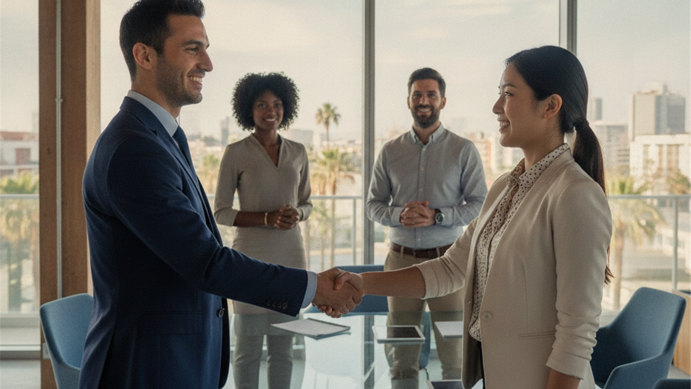 Profesionales en proceso de seleccion de empleo en Espana