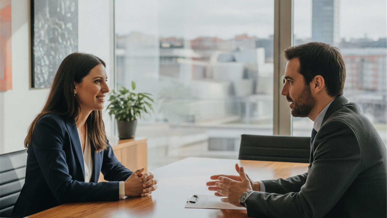 Profesionales trabajando en Bilbao País Vasco
