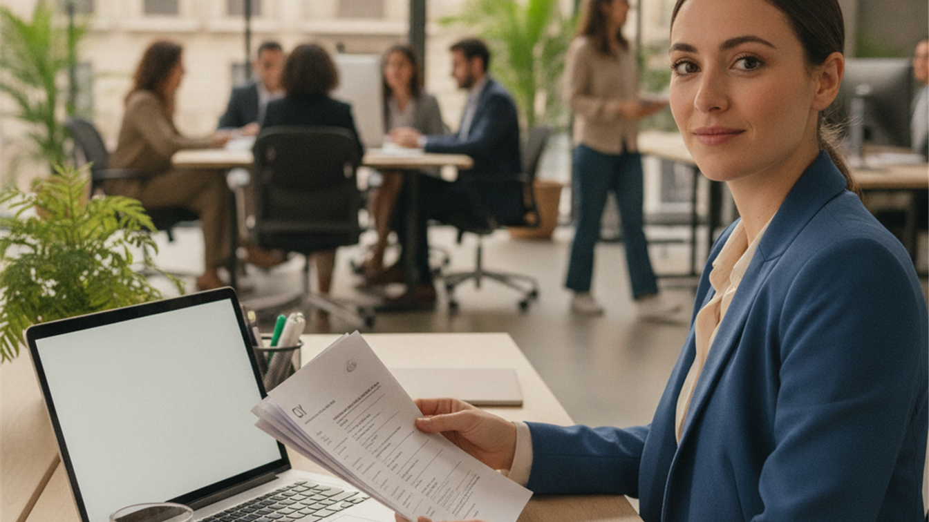 banco empleo espana noticias persona revisando documentos